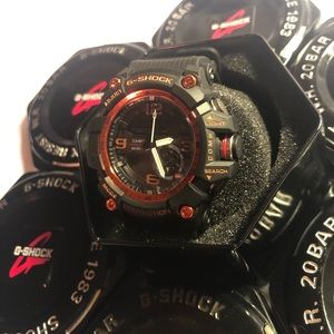 NEW Orange trimmed GShock, Water Proof, Durable